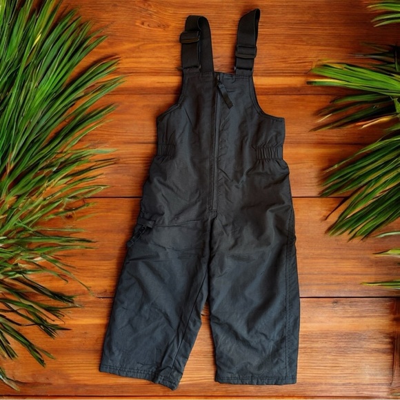 Slalom Other - SLALOM Black Toddler Snow Bib Overalls - Size 2T